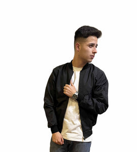 Chaqueta Bomber Basic Varón