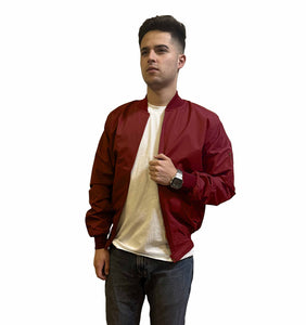 Chaqueta Bomber Basic Varón